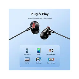 Навушники Vention Echo Lite 3.5mm In-Ear Wired Black (GBABAV) - мініатюра 9