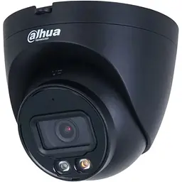 IP відеокамера Dahua купольна чорного кольору з мікрофоном DH-IPC-HDW2449T-S-IL-BE (2.8mm) 4Mп
