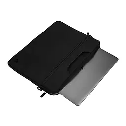Сумка-чохол для ноутбука 15.6"", black, нейлонова, ділова, міська, плоска з кишенею для аксесуарів, підходить для ноутбуків до 15.6"" або документів, ArmorStandart (ARM71689) - мініатюра 9