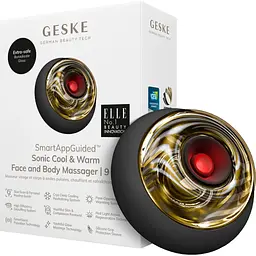 Масажер для обличчя GESKE Sonic Cool&Warm Face and Body Massager 9в1 Gray (HB0025) [176785]