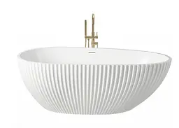 Окремостояча ванна Rea Carmen 170x85 см, біла REA-W0506