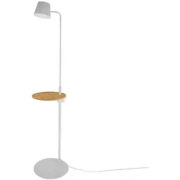 Торшер сучасний зі столиком BL-573F/6W WH + WD LED