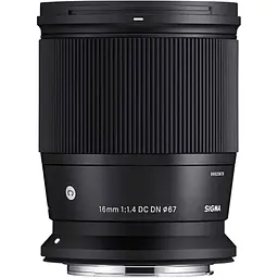 Об'єктив Sigma AF 16mm f/1.4 DC DN Contemporary Canon RF (00-85126-40272-3) [135186] - мініатюра 2