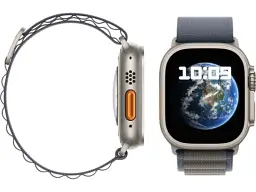 Смарт-годинник Apple Watch Ultra 2 GPS + Cellular 49mm Titanium Case with Blue Alpine Loop - Large (MREQ3/MRFD3) - мініатюра 3