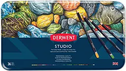 Кольорові олівці Studio 36 кольорів Derwent