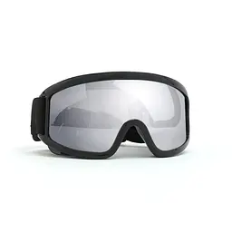 Окуляри для собак Dog Goggles з УФ-захистом, водонепроникні, регульовані срібний