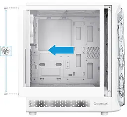 Корпус GameMax Starlight 2AW (Starlight 2AW) - мініатюра 7