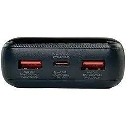Павербанк Remax RPP-623 / 20000 мАг / до 22,5 Вт / USB-C+USB-A / PD+QC / Чорний - мініатюра 4
