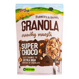 Гранола Bona Vita Super Choco Шоколад 500 г - мініатюра 2