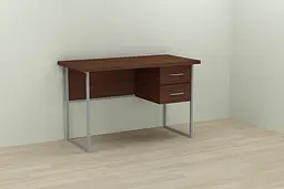 Комп'ютерний стіл Ferrum-decor Таккота 75x140x70 сірий ДСП Венге 32мм (FRD-105789)