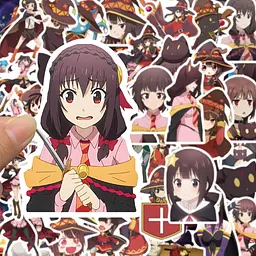 Стікерпак GeekLand KonoSuba Megumin 50 штук - мініатюра 3