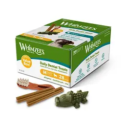 Ласощі Whimzees Variety Value Box д/собак Набір Variety Value M 28 шт - мініатюра 2