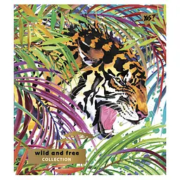 Набір зошитів Yes Savannah life Pantone Gold А5 в клітинку 48 аркушів 5 шт. (766879) - мініатюра 2