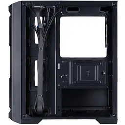 Корпус 1stPlayer H2-BK-4F7 Black без БП (H2-BK-4F7) - мініатюра 5