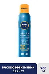 Сонцезахисний сухий спрей Nivea Sun Захист і легкість, SPF 30, 200 мл - мініатюра 4