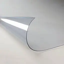 М'яке скло Прозора силіконова скатертину на стіл Soft Glass Захист для меблів 1.5х1.5 м (товщина 0.5 мм) - мініатюра 5