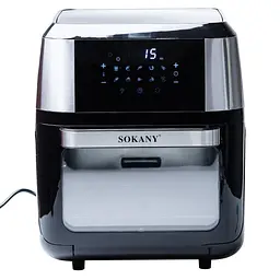 Аерогриль-фритюрниця SOKANY SK-ZG-8029 на 12 літрів, чорний Sokany SKZG8029 - мініатюра 2