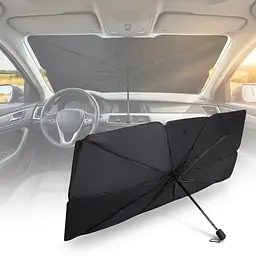 Автомобільна сонцезахисна парасолька шторка для лобового скла Elegant 130x 65 см (EL 100 524)