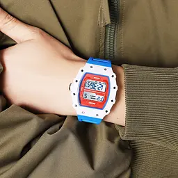 Чоловічий наручний годинник 2296BU Blue Skmei acs0030044 - мініатюра 4