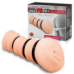 Мастурбатор Crazy Bull Rossi Flesh 3D Vagina, 14 см (тілесний) - мініатюра 9
