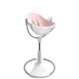 Стільчик для годування Bloom Fresco White/Blush pink (E10535-W\U10543-P) - мініатюра 3