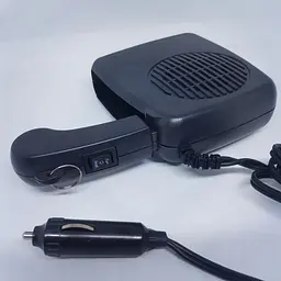 Авто обігрівач салону пічка дуйка Фен від прикурювача 12В 150W Car Fann 703 чорний - мініатюра 6