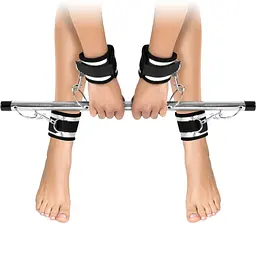 Фіксатор для рук і ніг Fetish Tentation SubMission bar With 4 cuffs