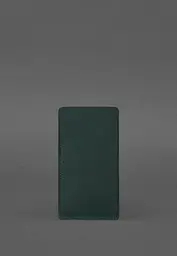 Шкіряний чохол для iPhone 13 Зелений Crazy Horse BlankNote - мініатюра 2