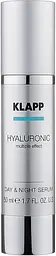 Набір Klapp Hyaluronic Multiple Effect Face Care Set: Klapp Hyaluronic Day & Night Cream, 50 мл + Klapp Hyaluronic Serum, 50 мл - мініатюра 2