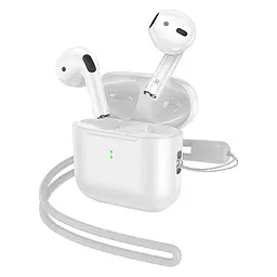 Бездротові Bluetooth навушники HOCO Lucky true wireless BT headset EW53 BT5.3, 30/250mAh, 4h Білий
