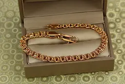 Браслет Xuping Jewelry бісмарк 20 см 5 мм золотистий