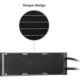 Система водяного охолодження Chieftec Iceberg 360 Dark (CLC-360-BLK) [143802] - мініатюра 8