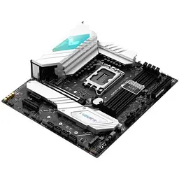 Материнська плата Maxsun LGA1700, iCraft B760M WIFI, B760, 4xDDR5, Int.Video(CPU), 4xSATA3, 1xPCI-E 16x 5.0, 1xPCI-E 4x 3.0, 1xPCI-E 1x, 3xM.2 4.0, RTL8125B, 4xUSB3.2/4xUSB2.0, 1xUSB TypeC 3.2, DP/HDMI, WiFi 6E+BT5.3, 17phase, ARGB,MicroATX (MS-iCraft B760M WIFI) - мініатюра 6