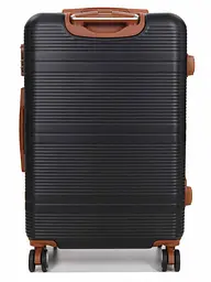 Валіза середня M ABS-пластик Worldline Airtex 629 67×45×27см 74л Чорна - мініатюра 4