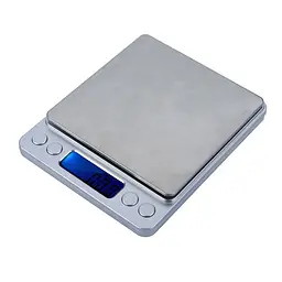 Ювелірні електронні ваги аптечні з 2 чашами та LCD дисплеєм 0.01-500 г