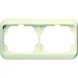 Рамка Brille для 2 вимикачів 1722-22G Аlpha Nea