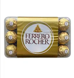 Шоколадні цукерки Ferrero Rocher 375g у коробці (30шт.) - мініатюра 2