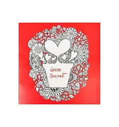 Розмальовка антистрес "Love Secret" COLOR-IT GDM-005, 12 аркушів