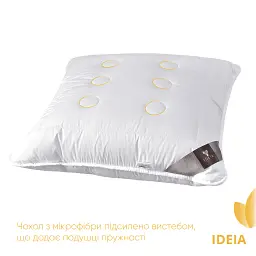 Подушка Ideia Air Dream Exclusive 70х70 см білий (8-11588) - мініатюра 3