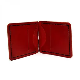 Шкіряний затиск для грошей Gofin 11,5х8,5 см acs0011969 - мініатюра 2