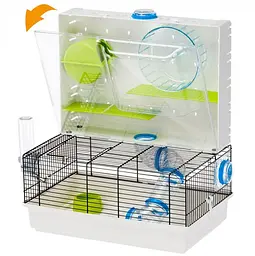 Клітка для гризунів Ferplast Cage Olimpia з тунелями та ігровою зоною 46x29.5x54 см 57922599 - мініатюра 3