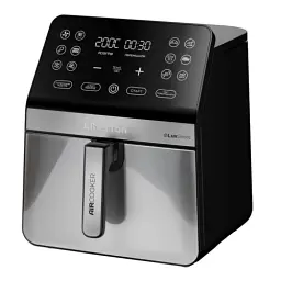 Мультипіч Liberton LAF-3214, Black/Inox, 1800W, 8л, 12 програм, керування сенсорне, таймер, автовідключення, антипригарне покриття чаші, 80-200 ˚C - мініатюра 2