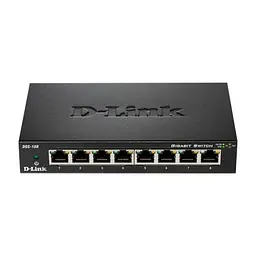 Комутатор мережевий D-Link (DGS-108)
