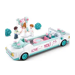 Конструктор A-Toys Girl's Dream Свадебный лимузин 204 деталей M38-B0767