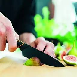 Ніж кухонний Fiskars Deba Edge 12 см Black (1003096) - мініатюра 3