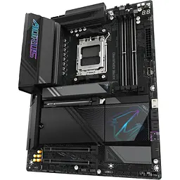 Материнська плата Gigabyte X870E AORUS PRO sAM5 X870 4xDDR5 M.2 HDMI DP Wi-Fi BT ATX - мініатюра 3