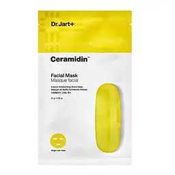 Тканинна маска для обличчя з керамідами Ceramidin Facial Mask Dr. Jart 25 г