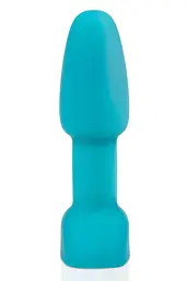 Анальна пробка B-Vibe Rimming Plug Petite 12.4 см (бірюзовий) - мініатюра 4