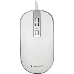 Оптична мишка Gembird MUS-4B-06-WS USB чорно-сiра