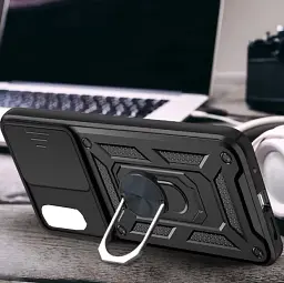 Панель BeCover Military для Xiaomi Redmi 9A Black (705574) - мініатюра 4